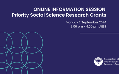 Join our Online Information Session on the AASSREC Priority Social Science Grant Program